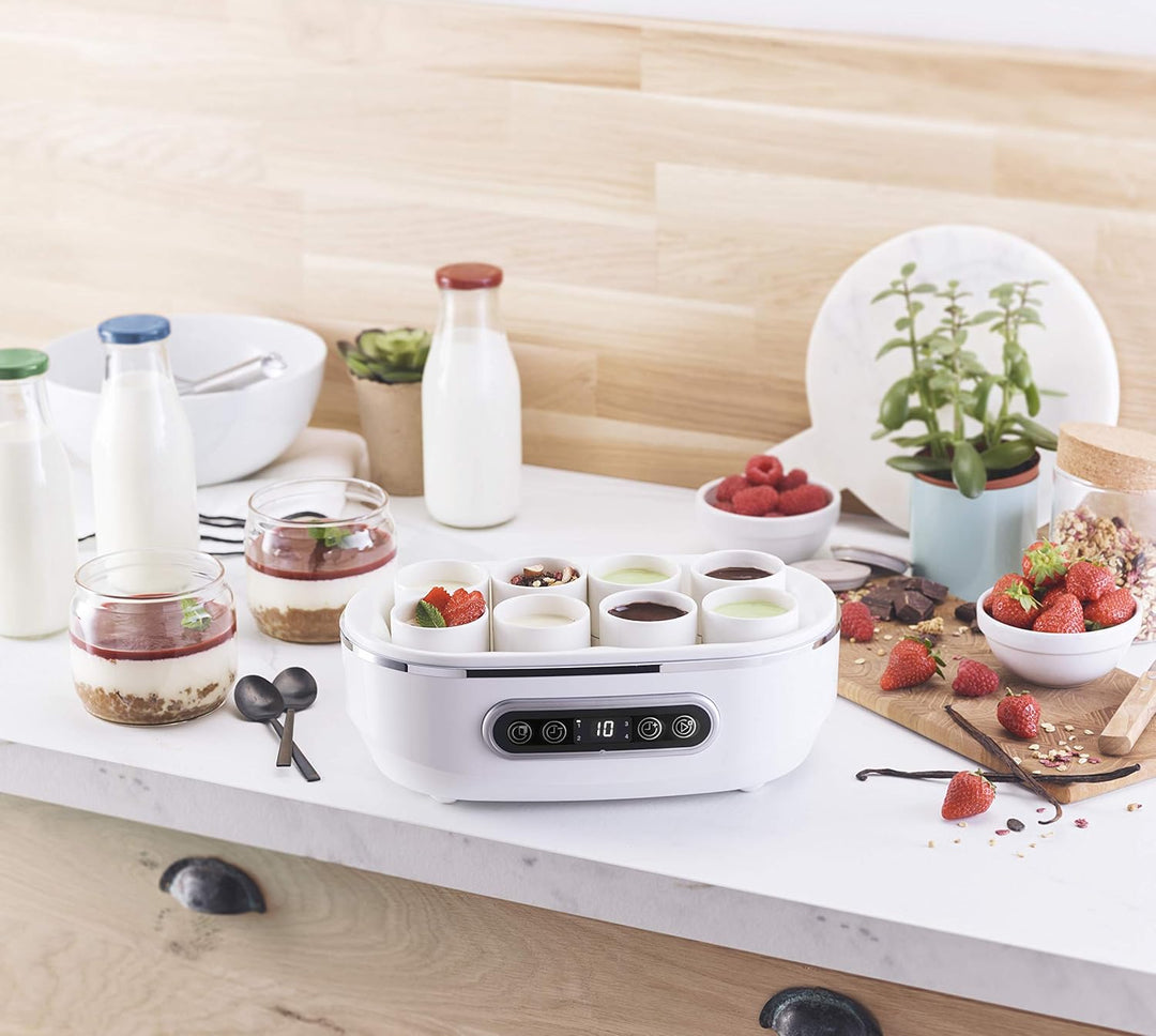 Siméo YVA640 Joghurtbereiter, Kunststoff, weiss