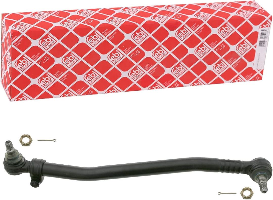 febi bilstein 26882 Lenkstange mit Kronenmuttern und Splinten , 1 Stück