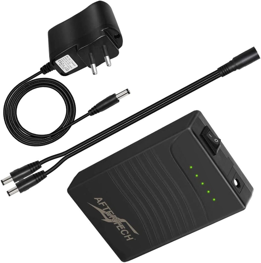 AFTERTECH Mini UPS POWERBANK Lithium-Akku 12 V 3000 mAh 36 Wh D4E1 12v 3000mAh, 12v 3000mAh