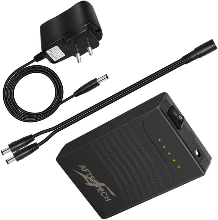 AFTERTECH Mini UPS POWERBANK Lithium-Akku 12 V 3000 mAh 36 Wh D4E1 12v 3000mAh, 12v 3000mAh