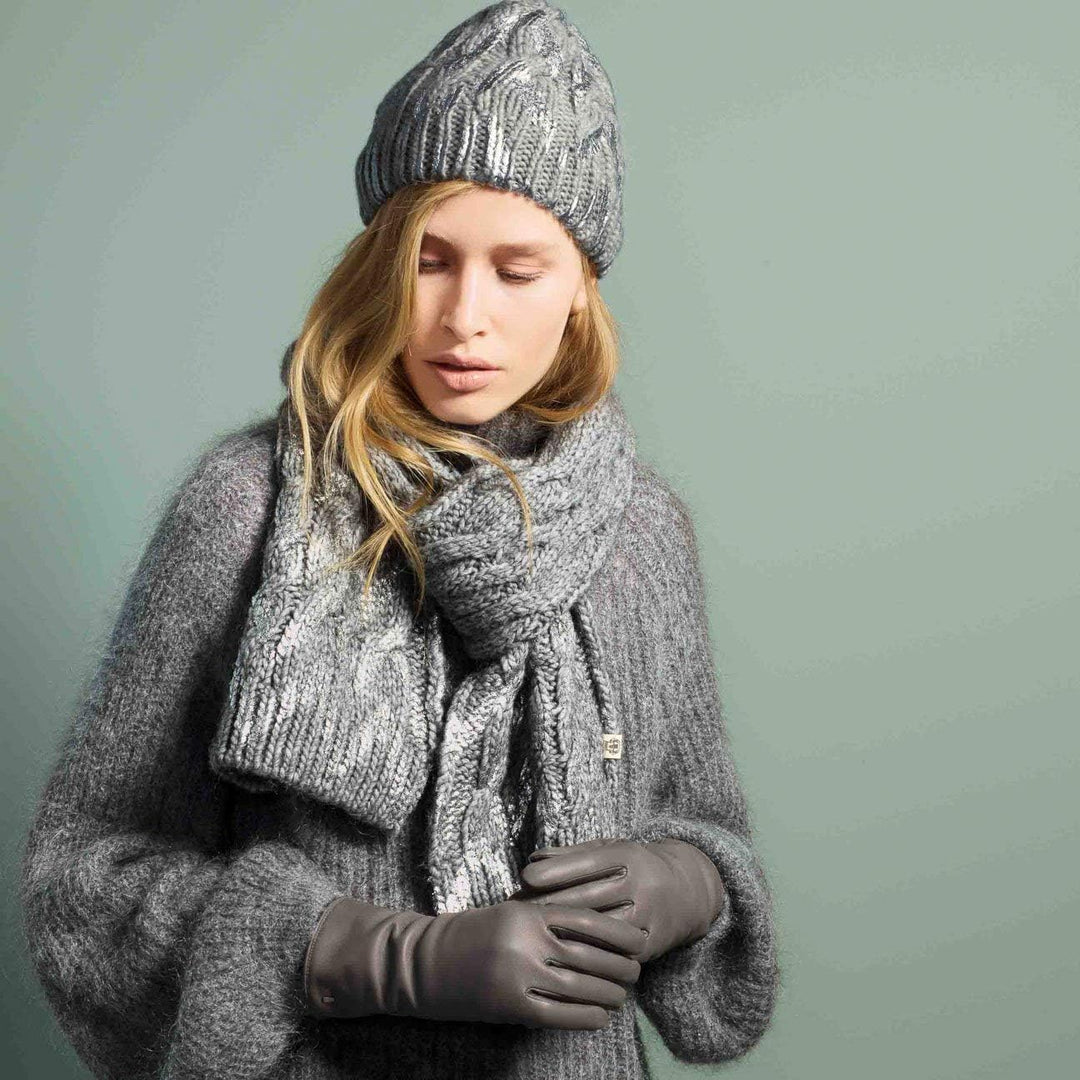 Roeckl Damen Handschuhe EdelKlassiker medium, Einfarbig 6 1/2 HS Navy, 6 1/2 HS Navy