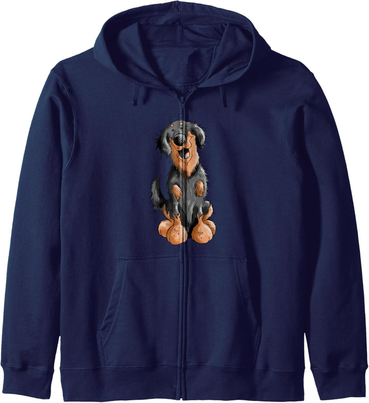 Hovawart Motiv I Geschenk für Hunde Besitzer I Hundemotiv Kapuzenjacke
