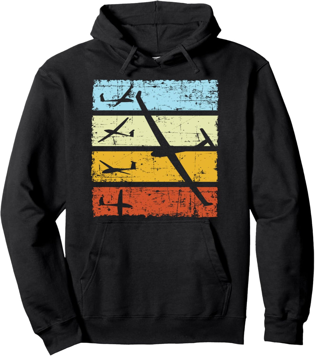 Kunstflug Aerobatic Segelflieger Segelflugzeug Segelfliegen Pullover Hoodie