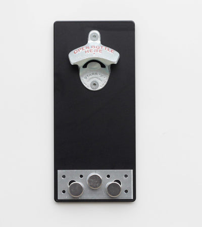 Magnet-Wand-Flaschenöffner/Bier-Flaschen-Öffner mit Magnet-Fang/Magnetfalle + Pint-Bierglas-Schild "