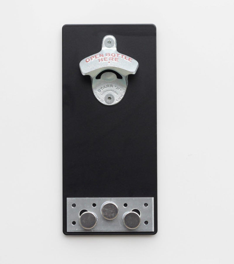 Magnet-Wand-Flaschenöffner/Bier-Flaschen-Öffner mit Magnet-Fang/Magnetfalle + Pint-Bierglas-Schild "