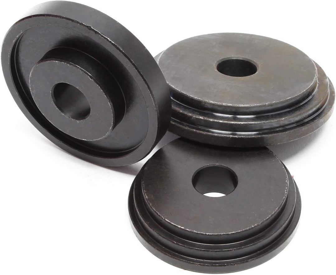 Wiltec Radlager Werkzeug Satz 24 teilig, Druckplatten 55-88 mm, Abziehglocken, Gewindespindel, Radla