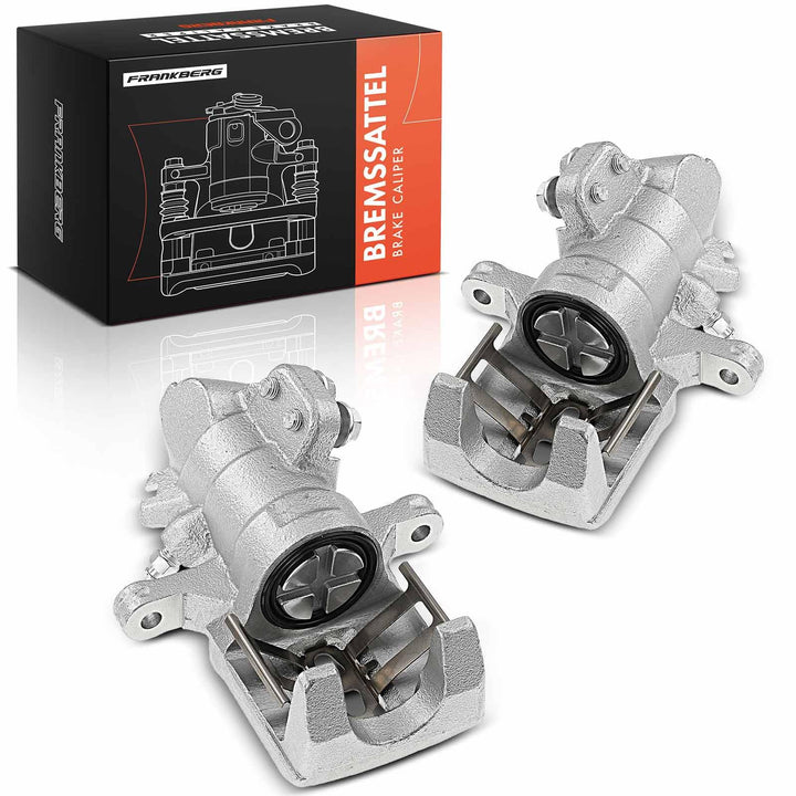 Frankberg 2x Bremssattel Bremszange Hinten Kompatibel mit Civic VII Coupe EM2 1.7L 2001-2005 Civic V