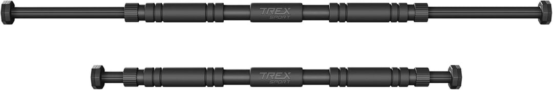 TREX SPORT Klimmzugstange für Türrahmen TX-010PB | Pull Up Bar verstellbar 60–100 cm, 200 kg Belastb