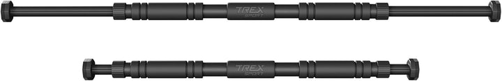 TREX SPORT Klimmzugstange für Türrahmen TX-010PB | Pull Up Bar verstellbar 60–100 cm, 200 kg Belastb