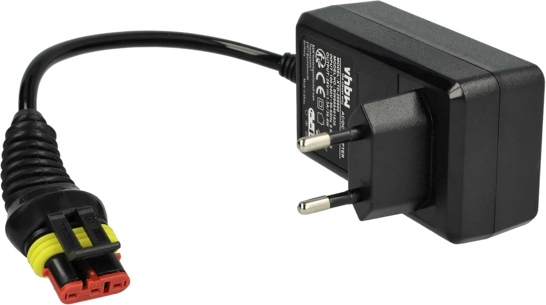 vhbw 1x Netzteil, 1x 3000 mAh Akku, 1x 20 m Niederspannungskabel kompatibel mit Husqvarna Automower