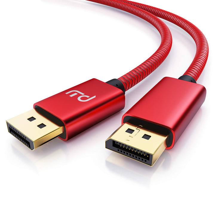 CSL - 5x 8k DisplayPort Kabel 1m - Displayport auf Displayport - DP 1.4-7680 x 4320 60Hz - 3840 x 21