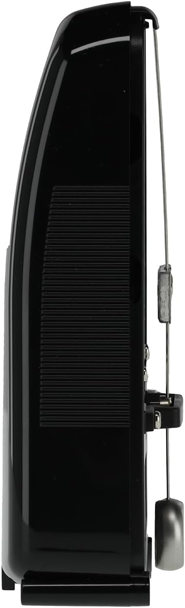 Wittner Metronom 836 Kunststoffgehäuse ohne Glocke Taktell Piccolo schwarz schwarz Single, schwarz S