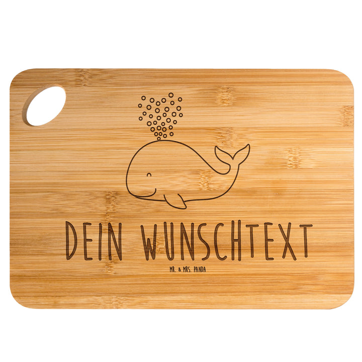 Mr. & Mrs. Panda Holzbrett Mit Gravur Wal Konfetti - Personalisierte Geschenke, personalisiert, Brot