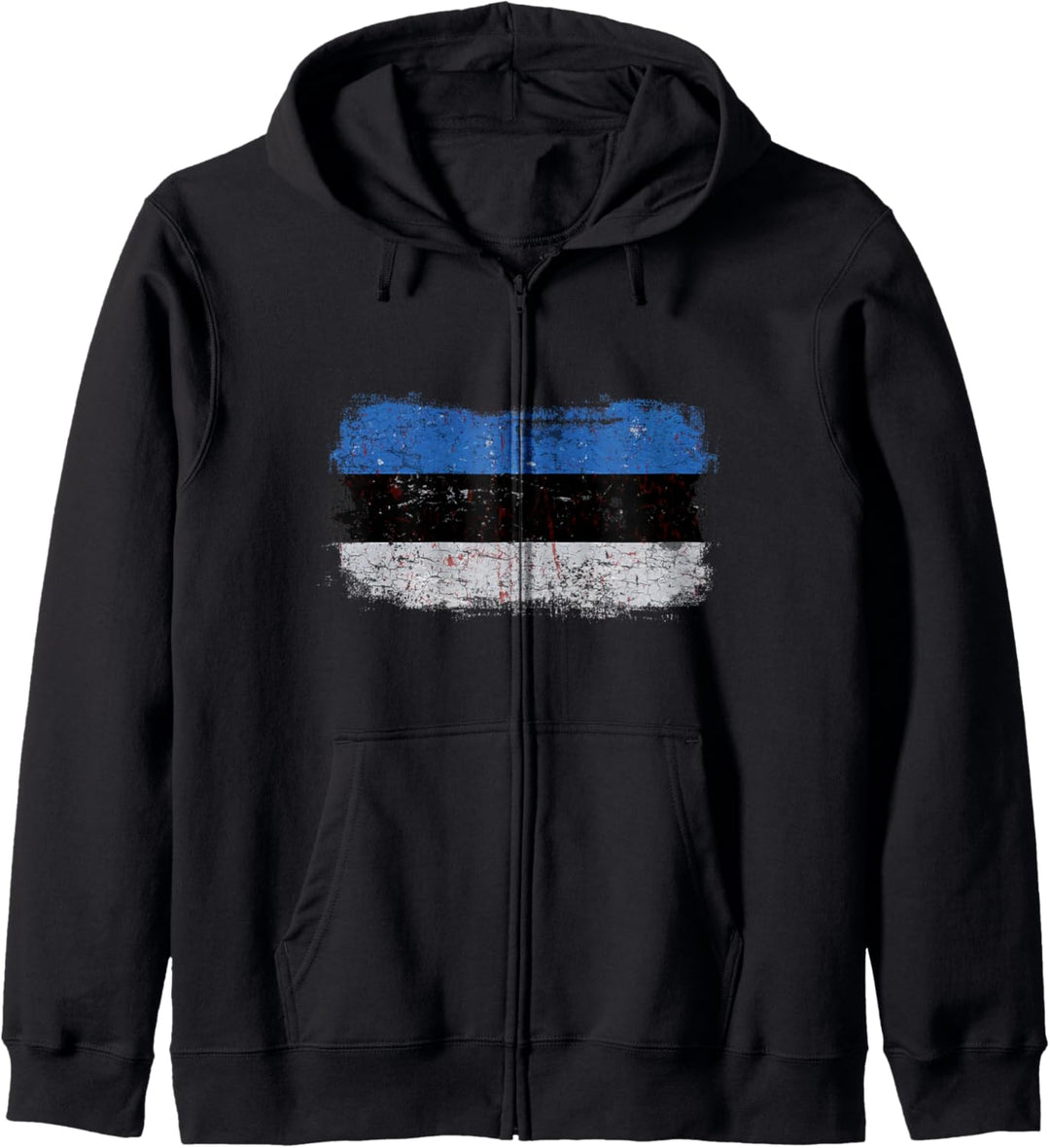 Estland Estnische Nationalflagge Kapuzenjacke