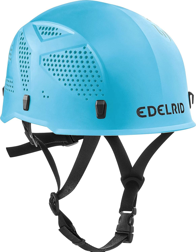 EDELRID Ultralight III Kletterhelm Klettersteighelm Bergsporthelm tuerkis, tuerkis