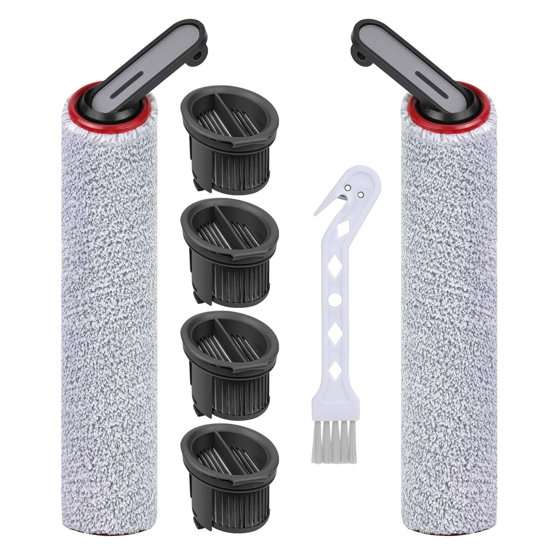 7 Stück Ersatzwalze Filter Set für Dreame H14 Pro H14 Dual H14 Nass- und Trockensauger H14 AE Ersatz