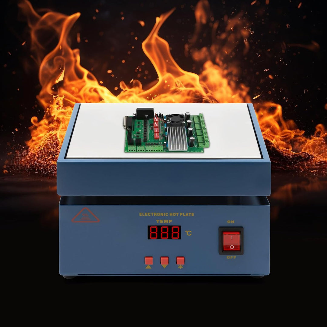 800W Elektrische Heizplatte Lötstation Soldering Station - Löten Vorheizen Bahnhof - Schweisser Heiz