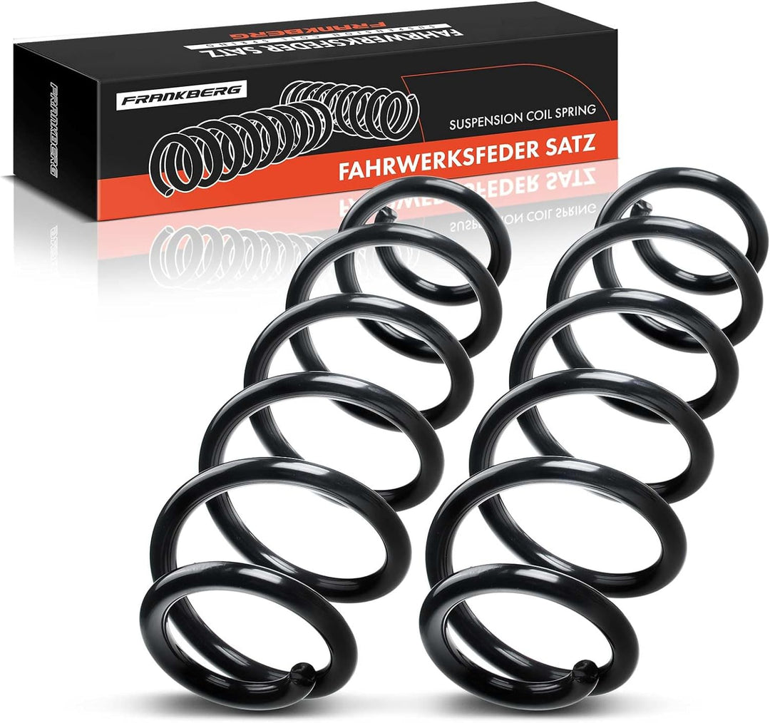 Frankberg 2x Federn Fahrwerksfeder Hinterachse Kompatibel mit SX4 EY GY 1.6L 1.9L 2006-2021 Sedici F