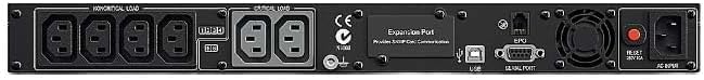 CyberPower Systems PR1000ELCDRT1U Line-Interactive Unterbrechungsfreie Stromversorgung (670 Watt), s