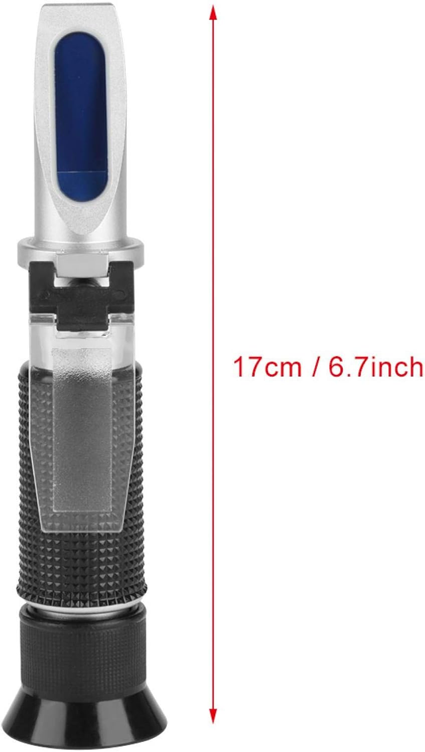 Zuckergehalt Refraktometer, Fydun 0-20% Handrefraktometer Professionelle Genaue Brix Refraktometer f