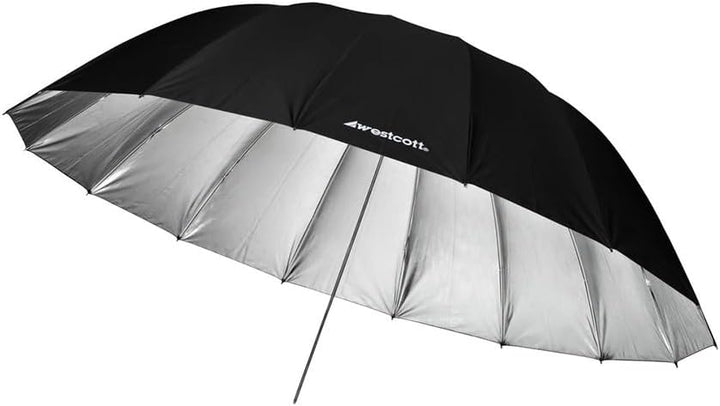 Westcott Regenschirm-Set, 2,1 m, enthält Silber, Weiss und Diffusionssorten für weiche Portraitfotog