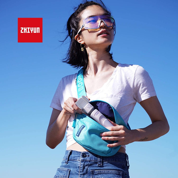 ZHIYUN Smooth-XS [Offiziell] Faltbarer Smartphone Gimbal Stabilisator Selfie Stick Vlog Youtuber-Bla