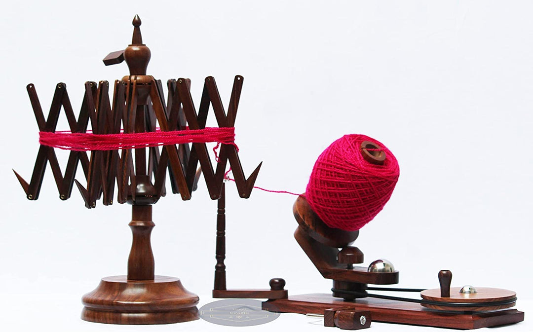 Holzgarnwickler, handbetrieben, grosse Grösse, ideal für schwere Beanspruchung, Häkeln und Strickzub