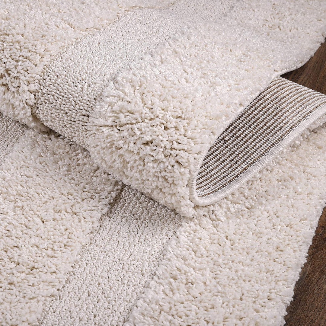 SANAT Wohnzimmer Teppich - Luxus Shaggy Nicht-schuppend Teppich, Wohnzimmer Schlafzimmer Esszimmer E