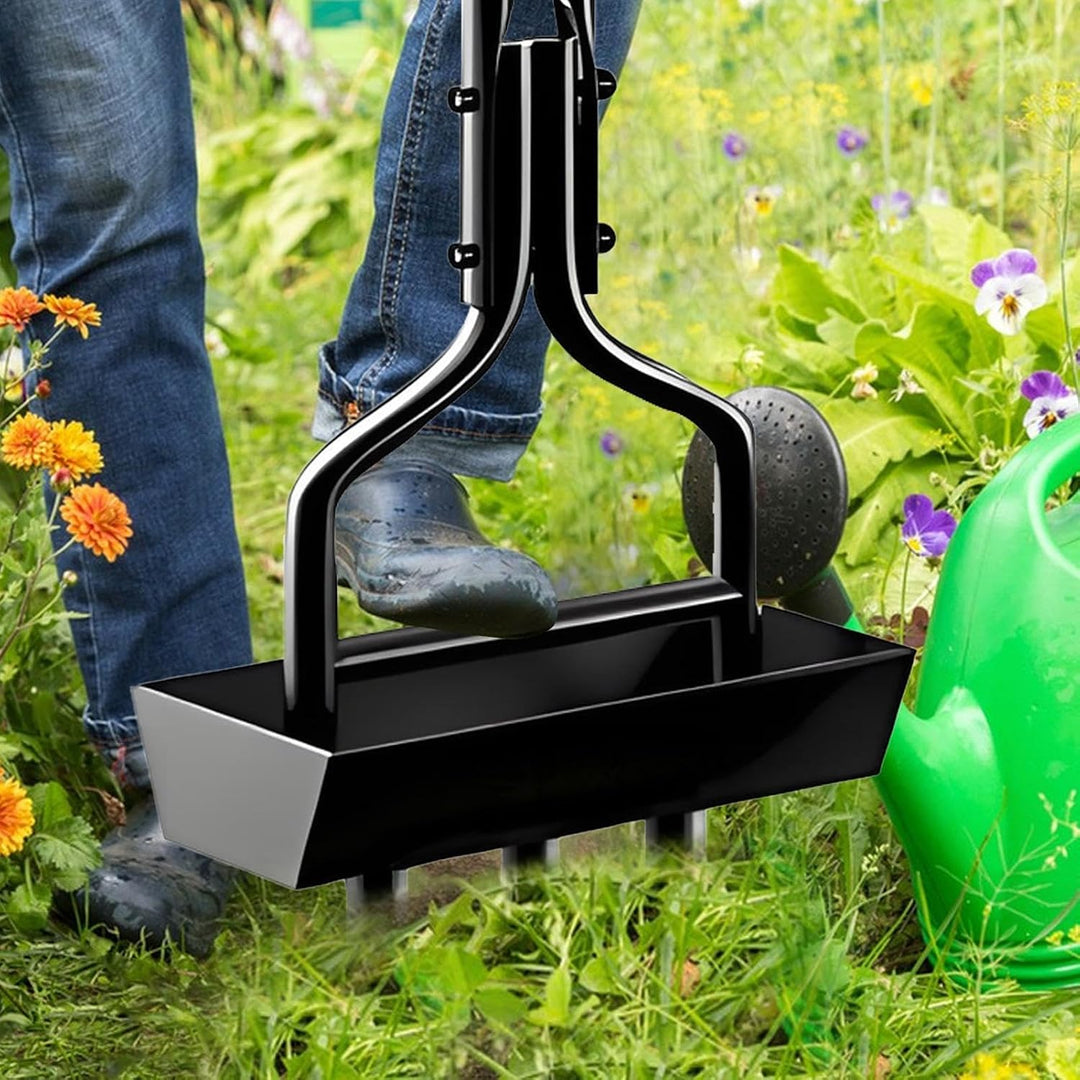Grass Aerator für Lawn Aerator Tool | Iron Manual Lawn Core Aerator – Ausrüstung zur Pflege von Kräu