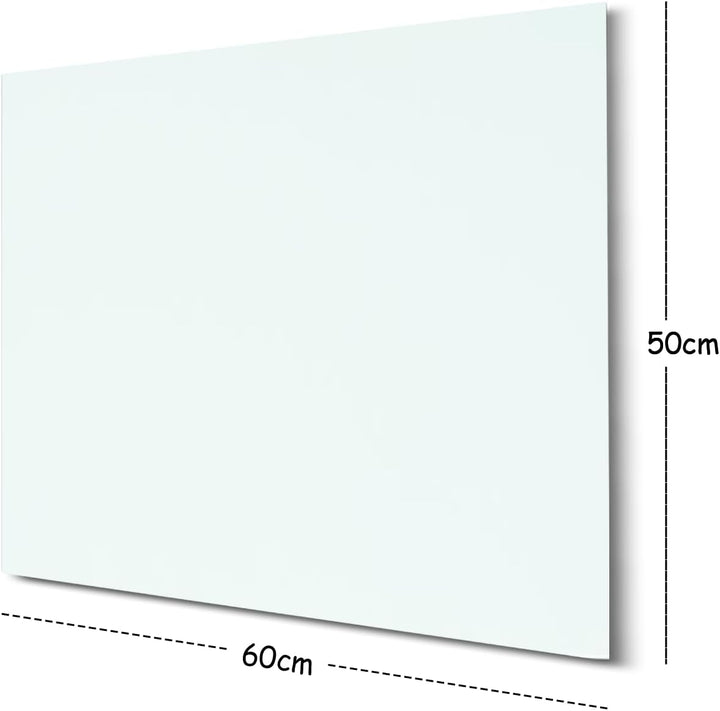 Infrarotheizung Glas 300W, Infrarot Glasheizung mit Fernbedienung 50x60 CM,Elektroheizung mit Überhi