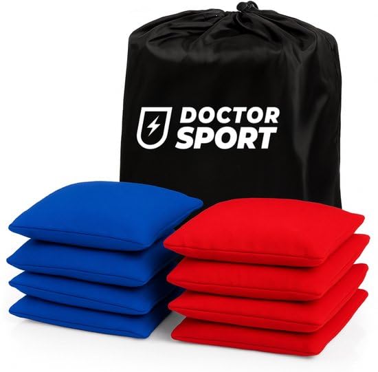 │ Original Cornhole Bean Bags (8-teilig) │ 15 x 15 cm │ 400 g │ Aus Bester Verarbeitung und besten M