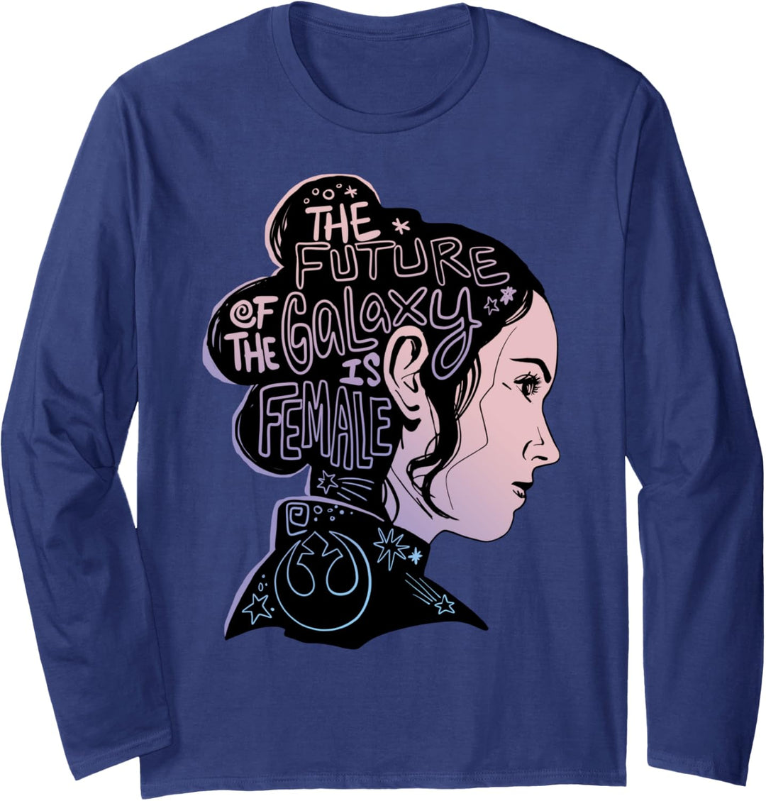 Star Wars: The Rise Of Skywalker Rey Future Is Female Langarmshirt
