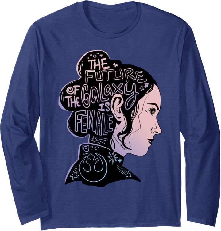Star Wars: The Rise Of Skywalker Rey Future Is Female Langarmshirt