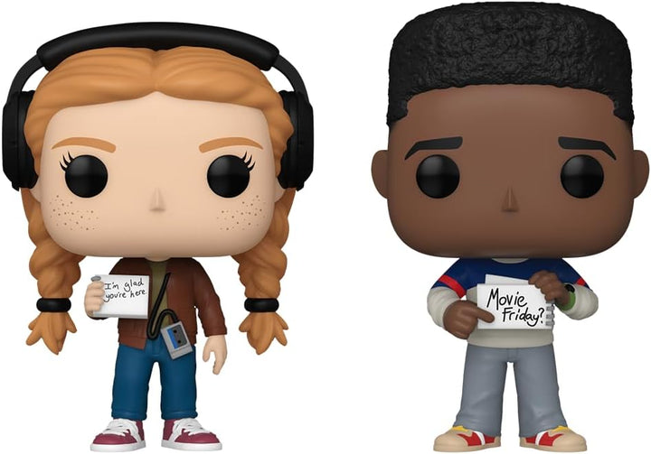 Funko Pop! TV: ST - Max Mayfield & Lucas 2PK - Aka Max - Stranger Things - Vinyl-Sammelfigur - Gesch