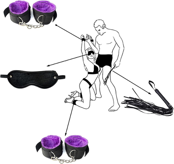 Multifunktionale Aktualisierte 10-StüCke Nylon Lila Yoga Anzug Set, Raum Dekoration, Pilates Yoga Fi