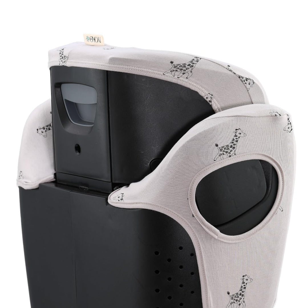 JYOKO KIDS Schutzhülle kompatibel mit Romer Kidfix (Romer Kidfix M I-SIZE, Giraffe)