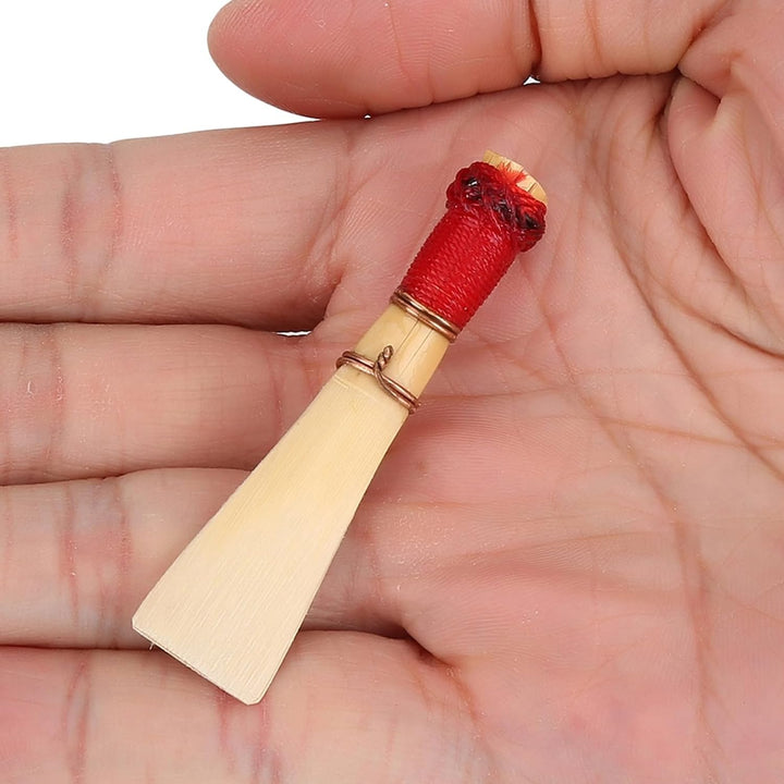 5 Stück Fagottrohr Fagottrohre Bassoon Reed mit Fagottrohr SchutzhüLlen für Studenten mittlere Härte