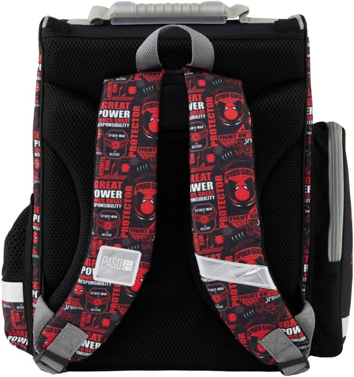 Goldkids - Schulranzen für Jungen und Mädchen, 4er-Set - Schul-Rucksack für Kinder mit Federmäppchen