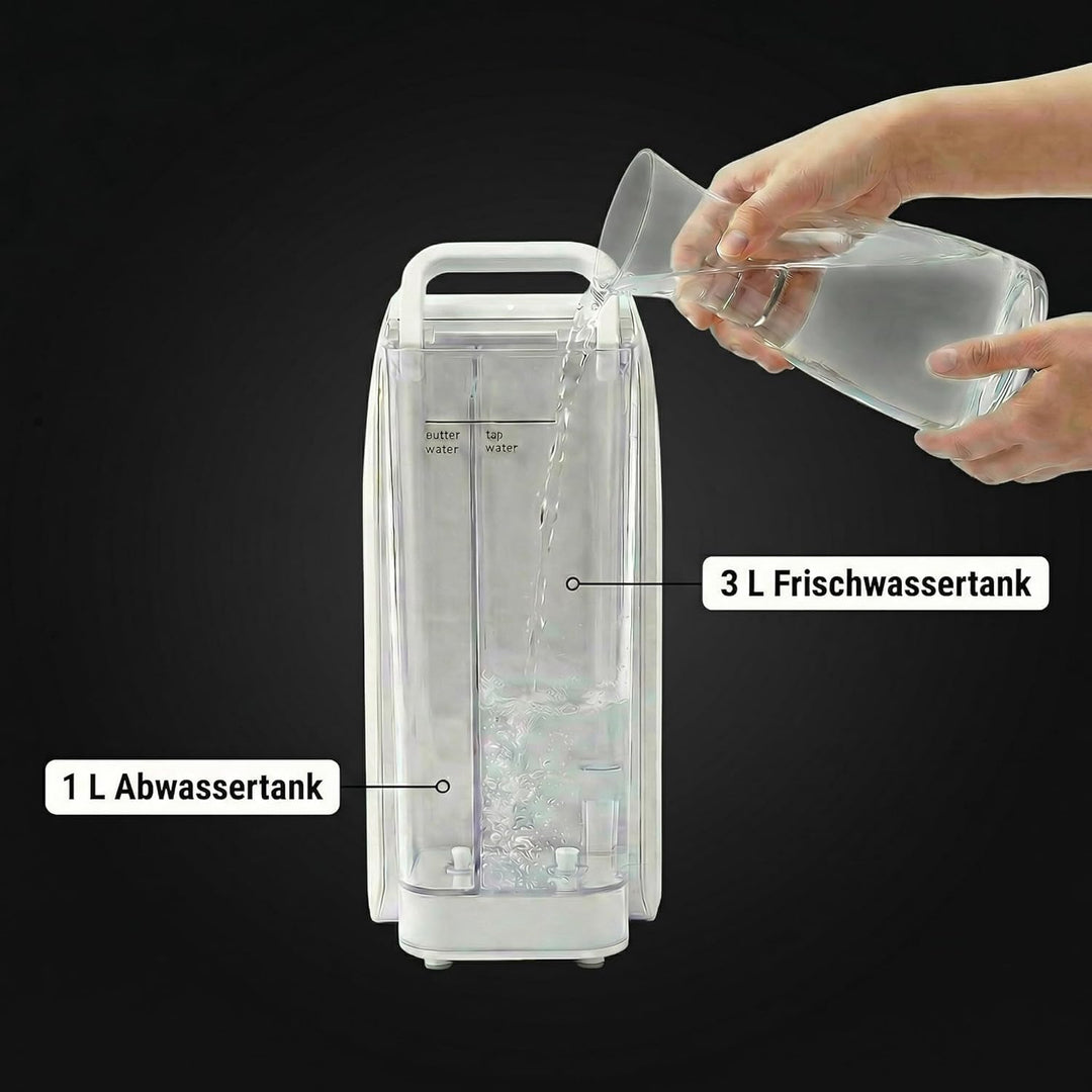 AORA Wasserspender Umkehrosmoseanlage – Osmoseanlage Trinkwasser, Osmosewasser Wasserfilter Auftisch