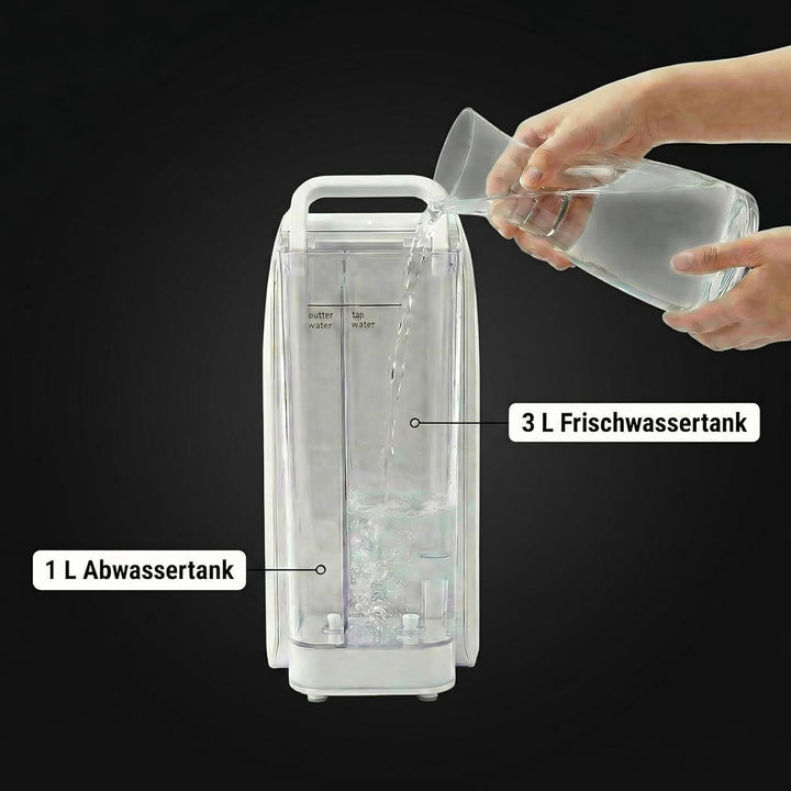 AORA Wasserspender Umkehrosmoseanlage – Osmoseanlage Trinkwasser, Osmosewasser Wasserfilter Auftisch