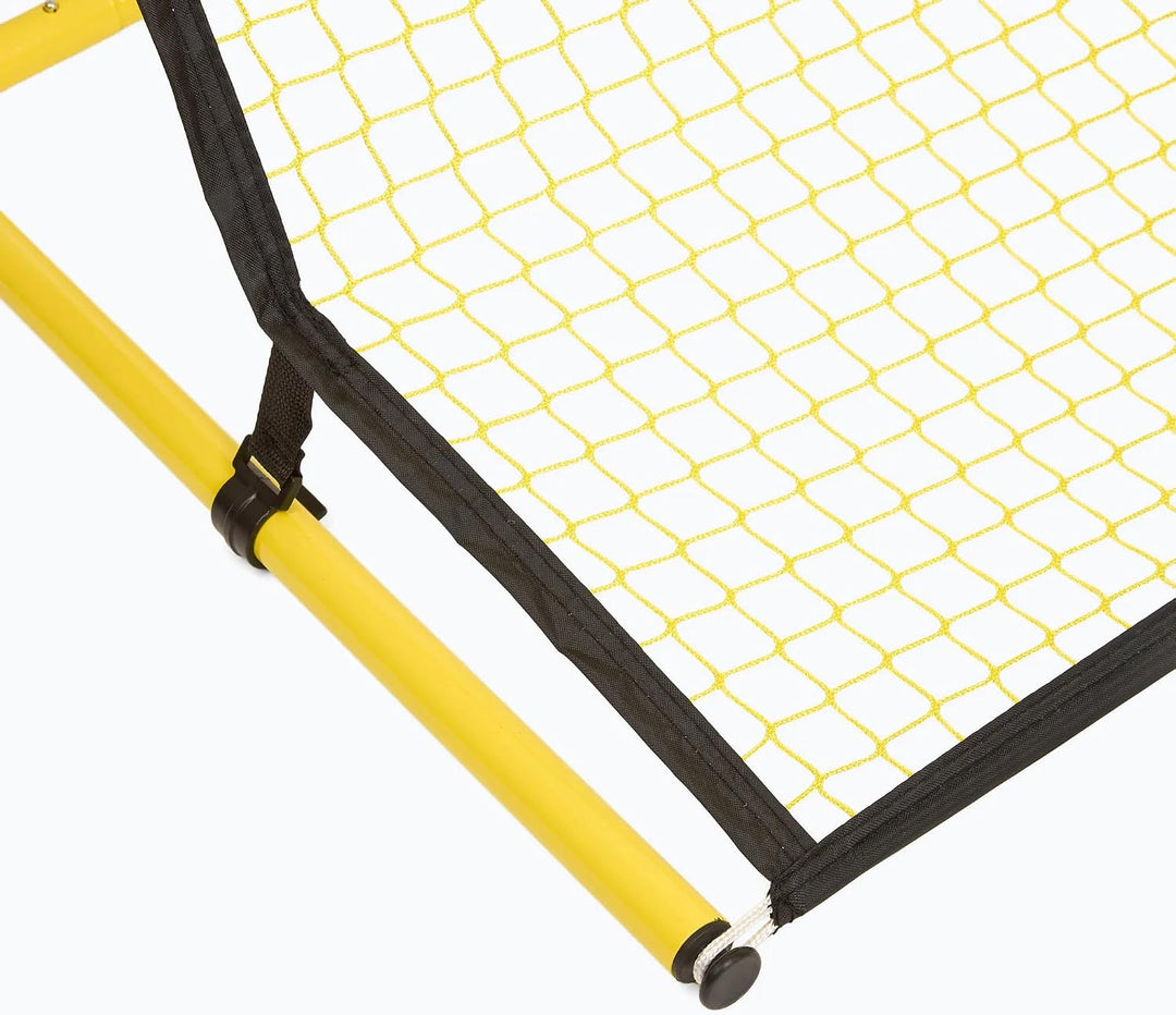 OneTeam Echo Fussball Rebounder – 2 Netze, verstellbar, inkl. Tasche