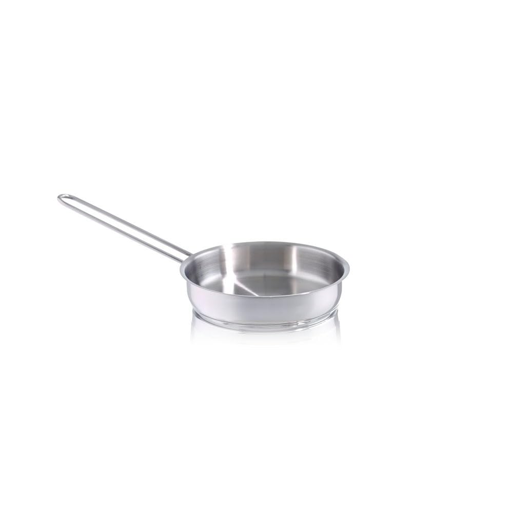 Fissler Häppchen / Edelstahl-Pfanne (Ø 16cm - 0,5 Liter ) unbeschichtete Mini-Stielpfanne, ideal für