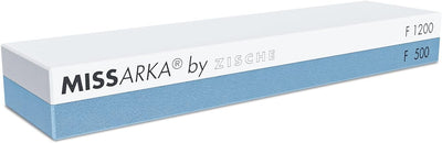 Zische Missarka Blue | Kombi Schleifstein FEPA 500 / 1200 (JIS 1200 / 4000) | Feiner Schliff für Mes