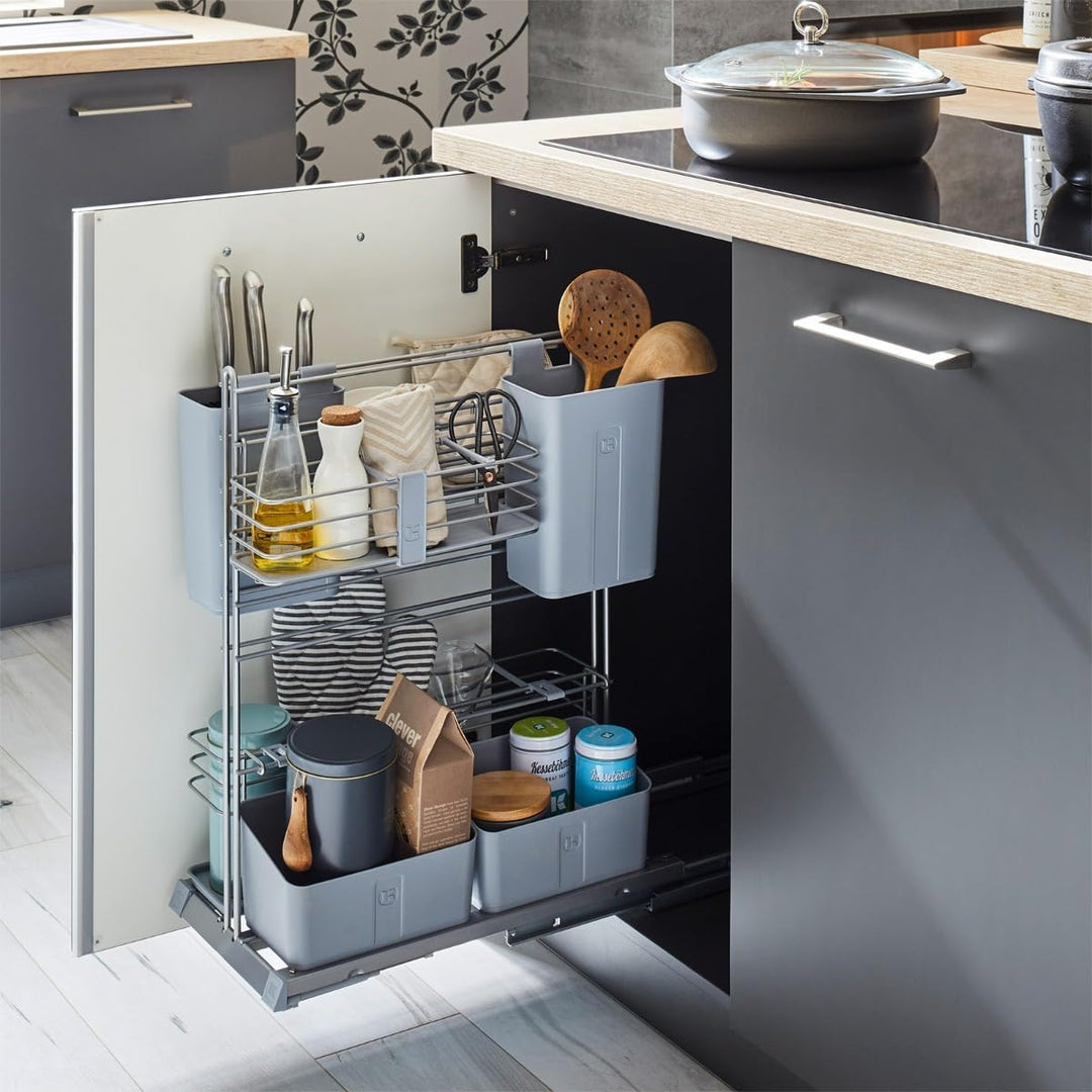 SO-TECH® CookingAGENT Küchenauszug Schrankauszug Bodenmontage