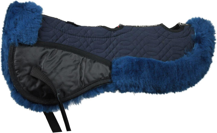 Horses, Sattelpad Merinos mit Belüftungsöffnungen, Weiche und widerstandsfähige Halbschabracke, idea