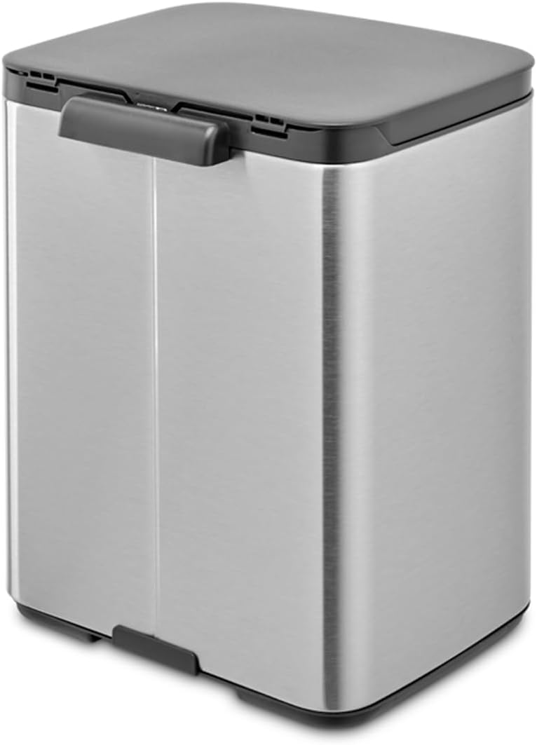 Brabantia - Bo Abfalleimer 7L - Abfalleimer klein & stilvoll - Leicht zu öffnender, sanft schliessen