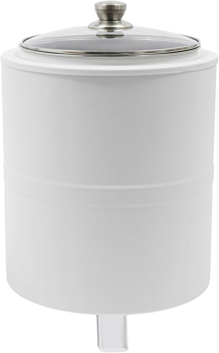 Joghurtmaschine 8 Liter, Edelstahl 304, Joghurtbereiter mit Temperaturregelung 25-80°C, für Fruchtes