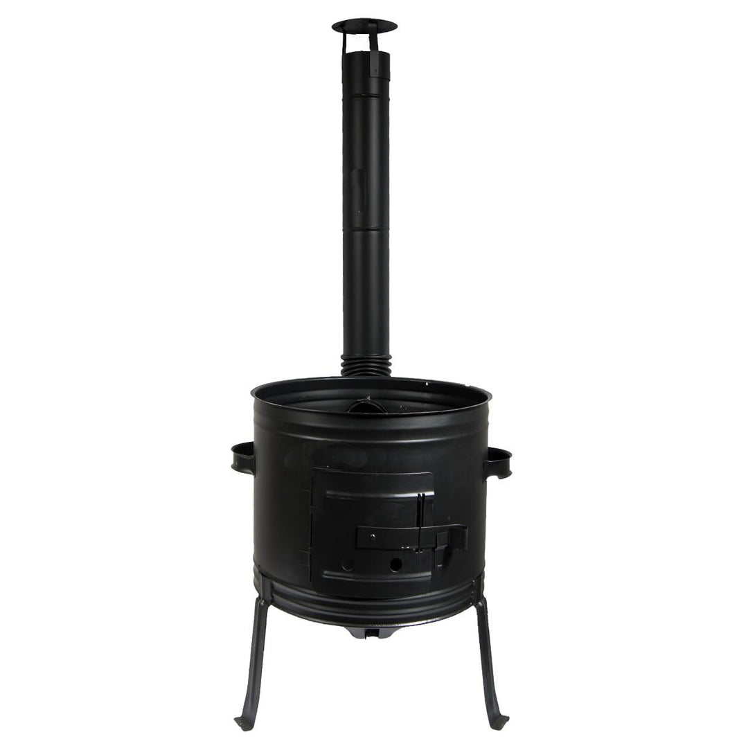 troph-e-shop Ofen 42 für Gulaschkessel Holzofen Gulaschkanone Terrassenofen für Topf bis 35 Liter