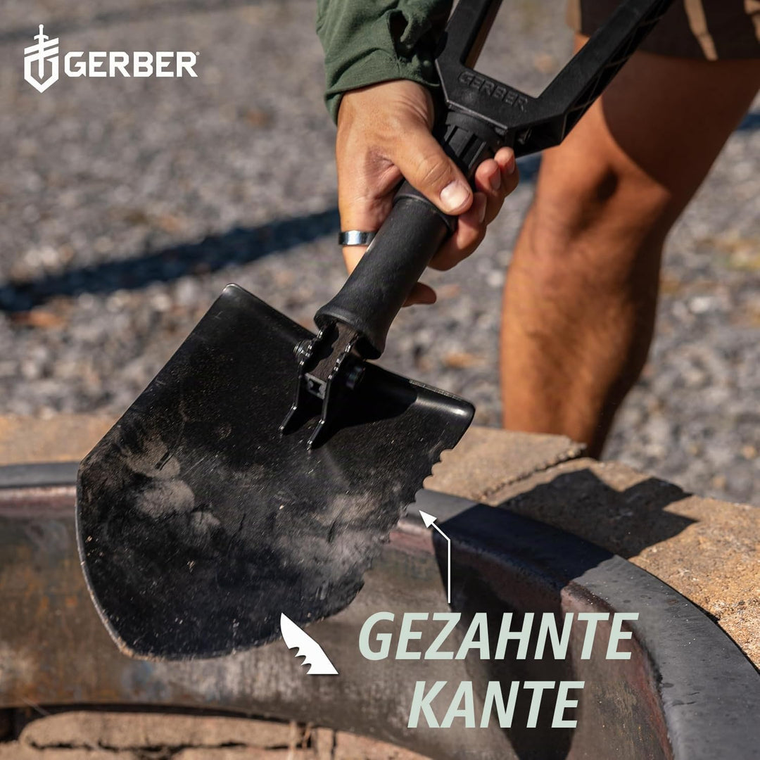 Gerber Uni 1014877 Shovel, schwarz, M, 1014877