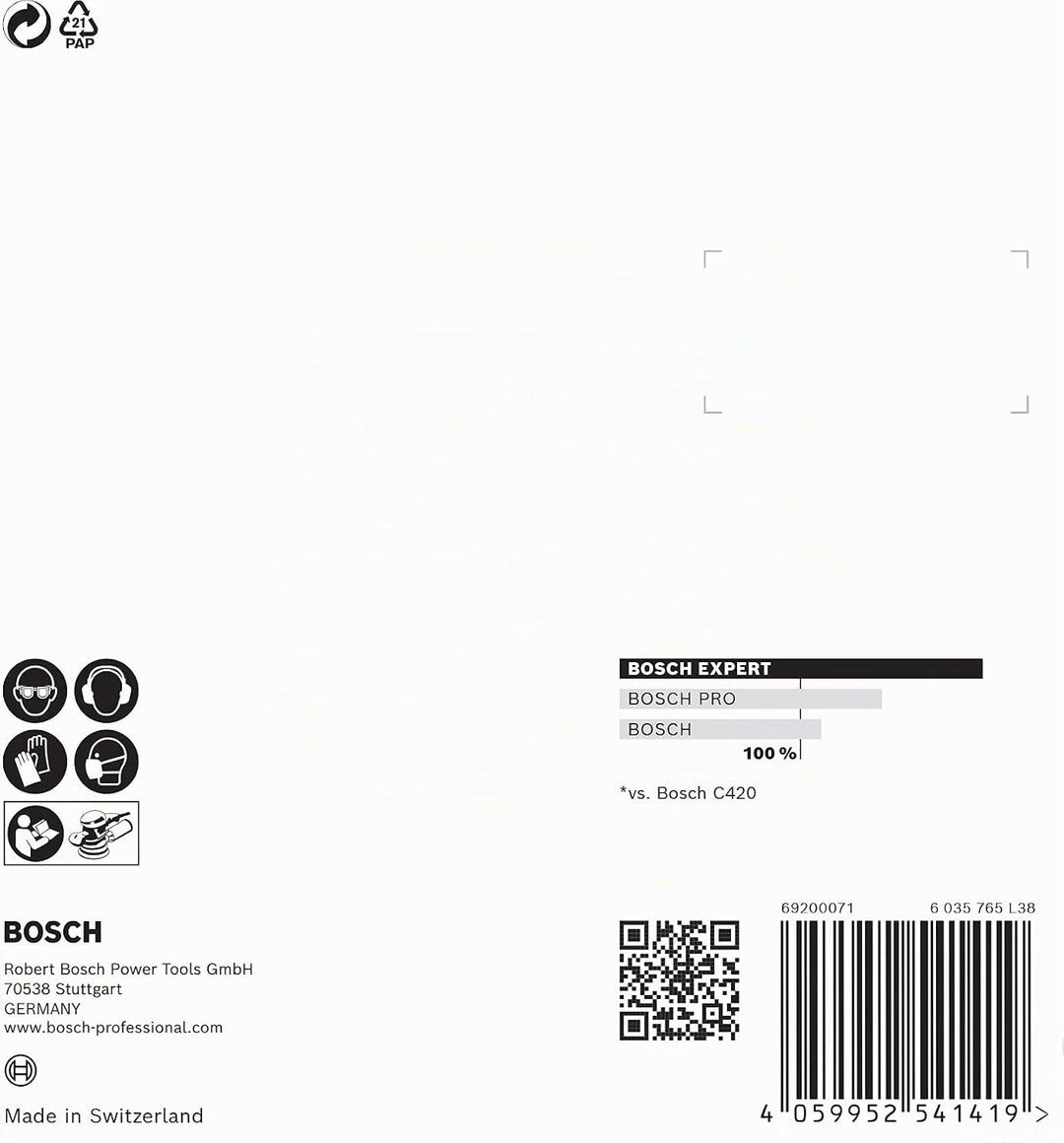Bosch Professional 1x Expert SDS plus-7X Hammerbohrer (für Stahlbeton, Ø 6,50x465 mm, Zubehör Bohrha
